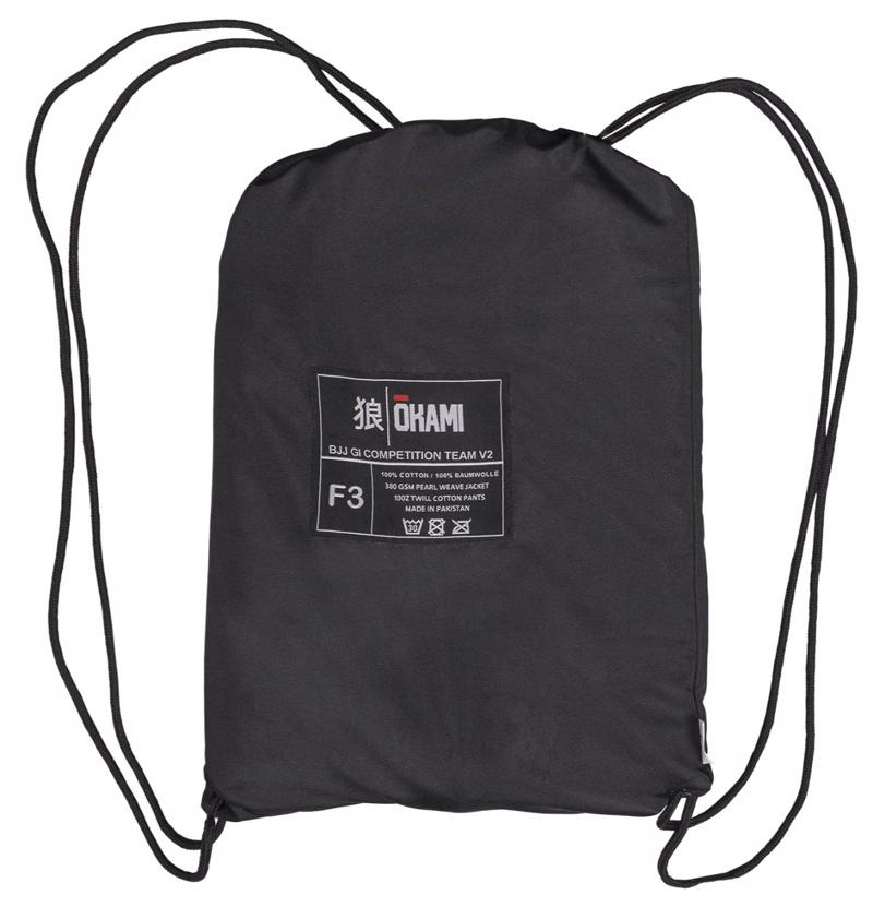 okami Competition v2 TEAM ladies bjj Gi-black